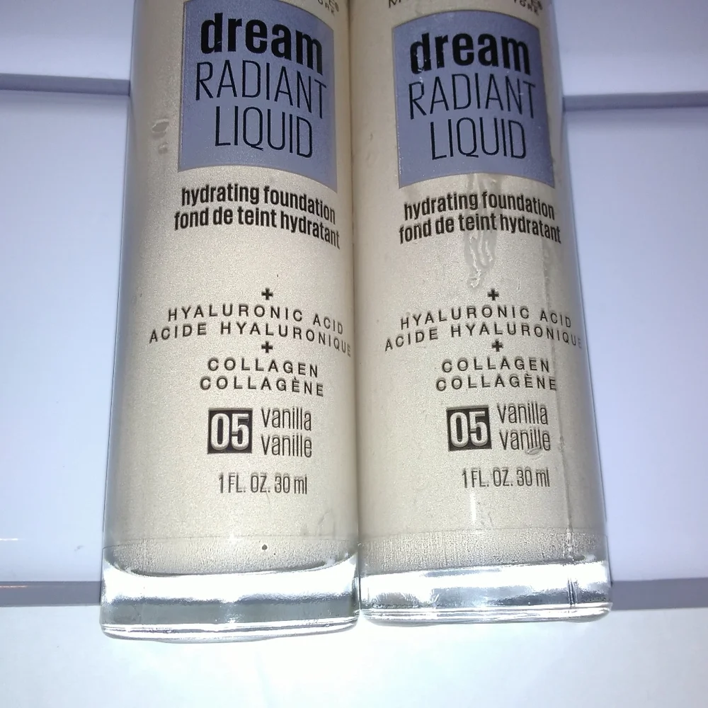 2 Pack Maybelline Dream Radiant Liquid Hydrating Foundation